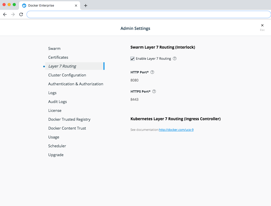 http routing mesh